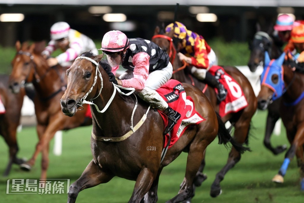 星期日告東尼馬房派出新勝馬「美麗奔馳」應戰，此駒對上四捷，再出最叻第三，今次成績如何？