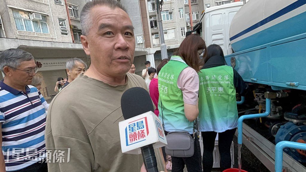 蔡先生慶幸提早做冬，沒受影響。曾志恆攝
