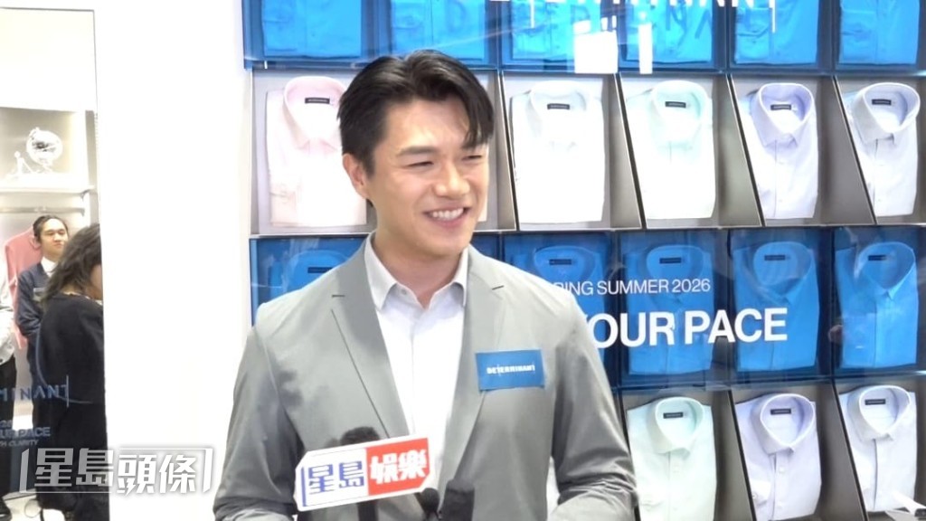 柯煒林自認是演出舞台劇新手。