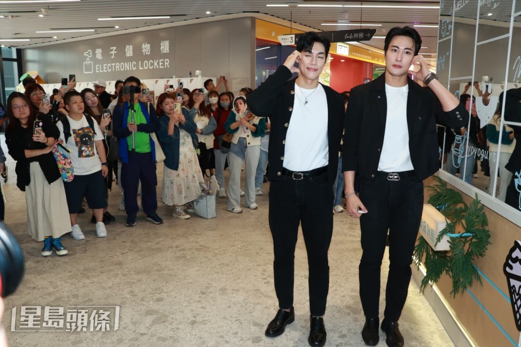 二人又稱雖然操練辛苦，但這是工作需要。