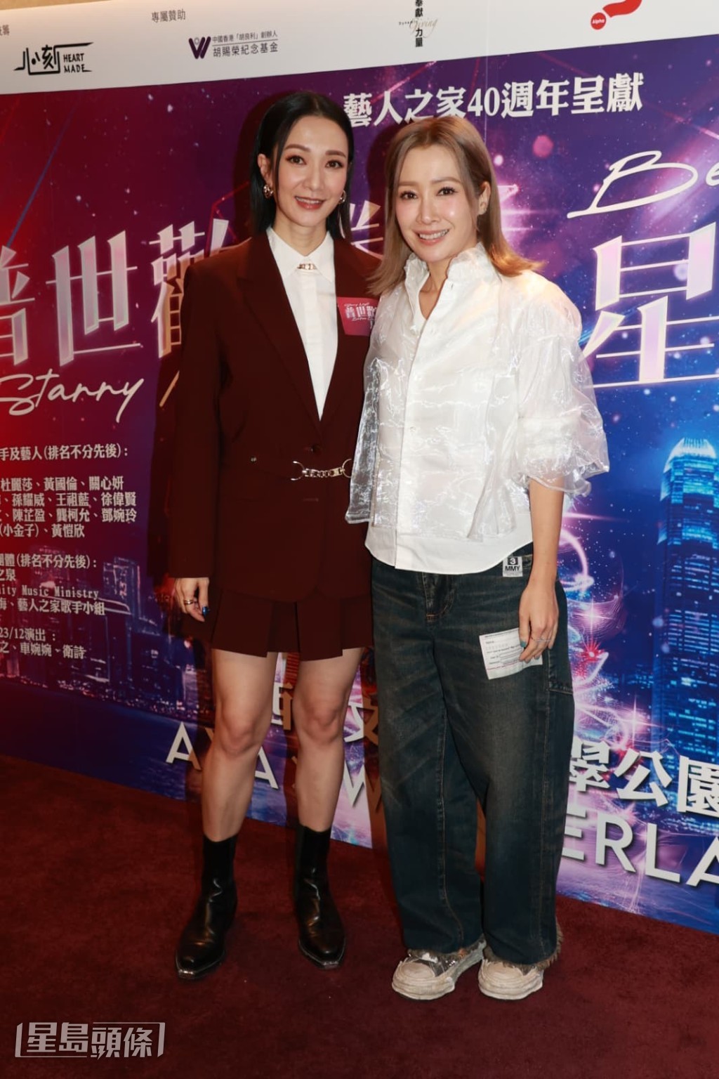 關心妍指女兒心心很喜歡看王君馨跳舞。 關心妍指女兒心心很喜歡看王君馨跳舞。