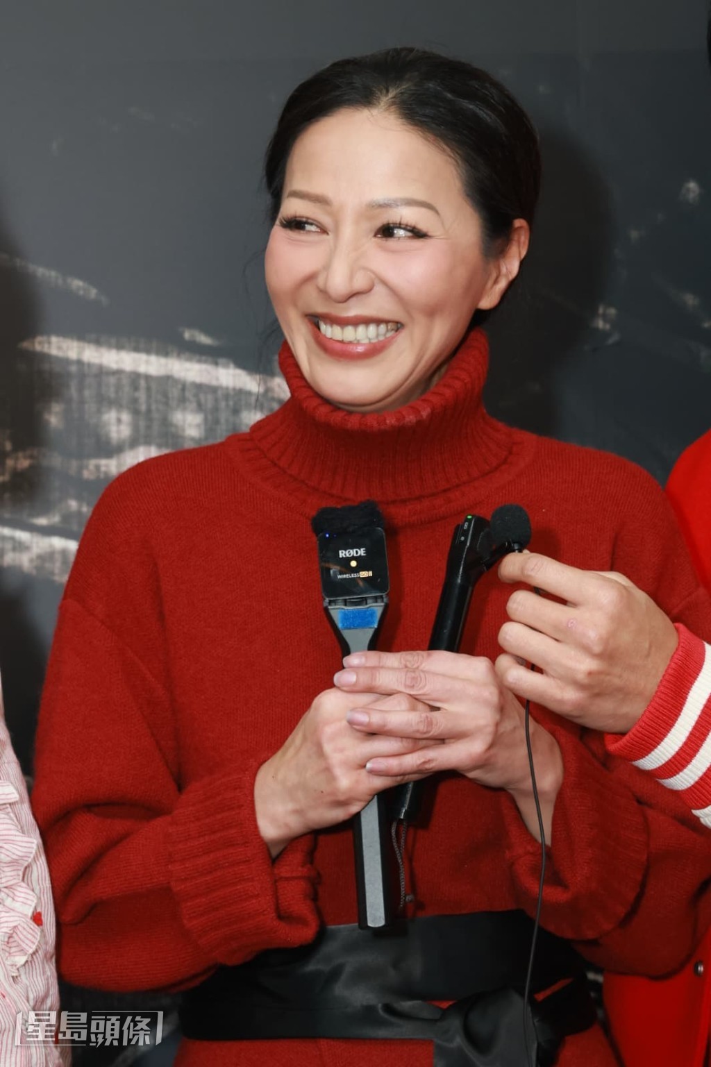 角逐「最佳女配角」，滕麗名坦言多謝古天樂。