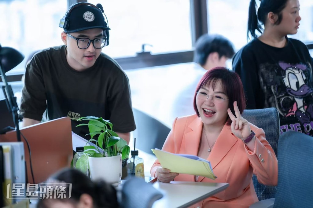 首做女一的玲玲姐戰戰兢兢，心情難免緊張。