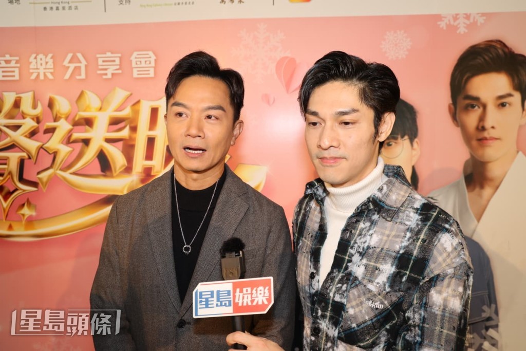 關楚耀指之前跟胡諾言合作過，不過已很久沒見面。