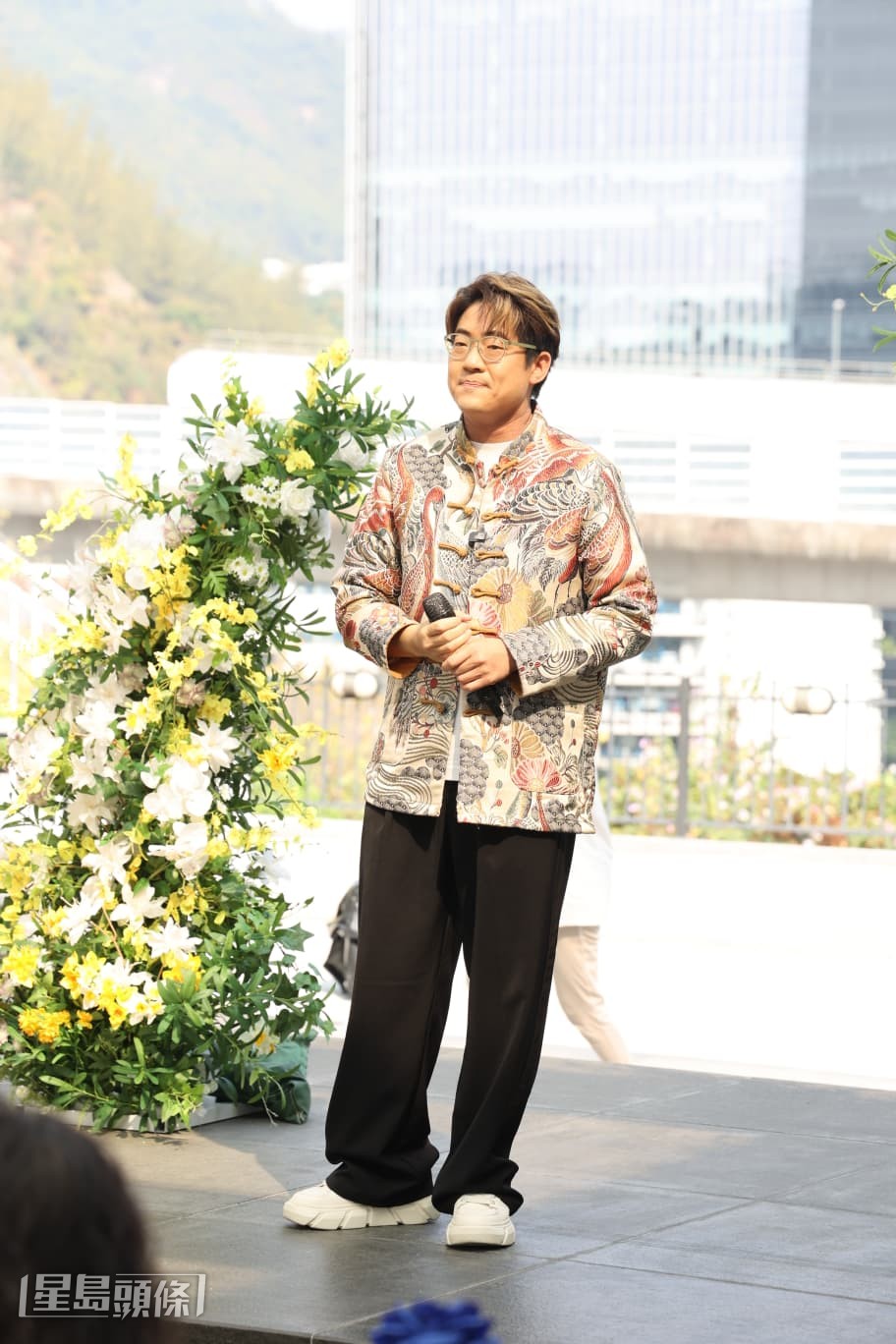 羅啓豪表示，前年舉辦完新春團拜之後，去年沒時間停了一年。