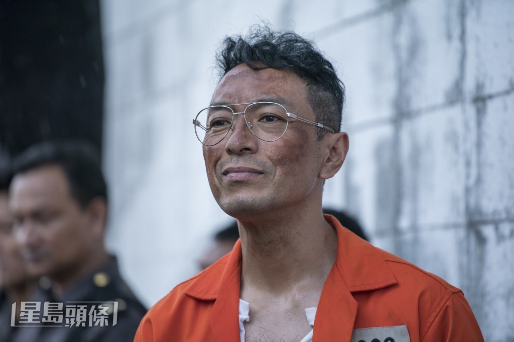 黑仔表示當刻與鄭中基的互動很有感覺。 黑仔表示當刻與鄭中基的互動很有感覺。
