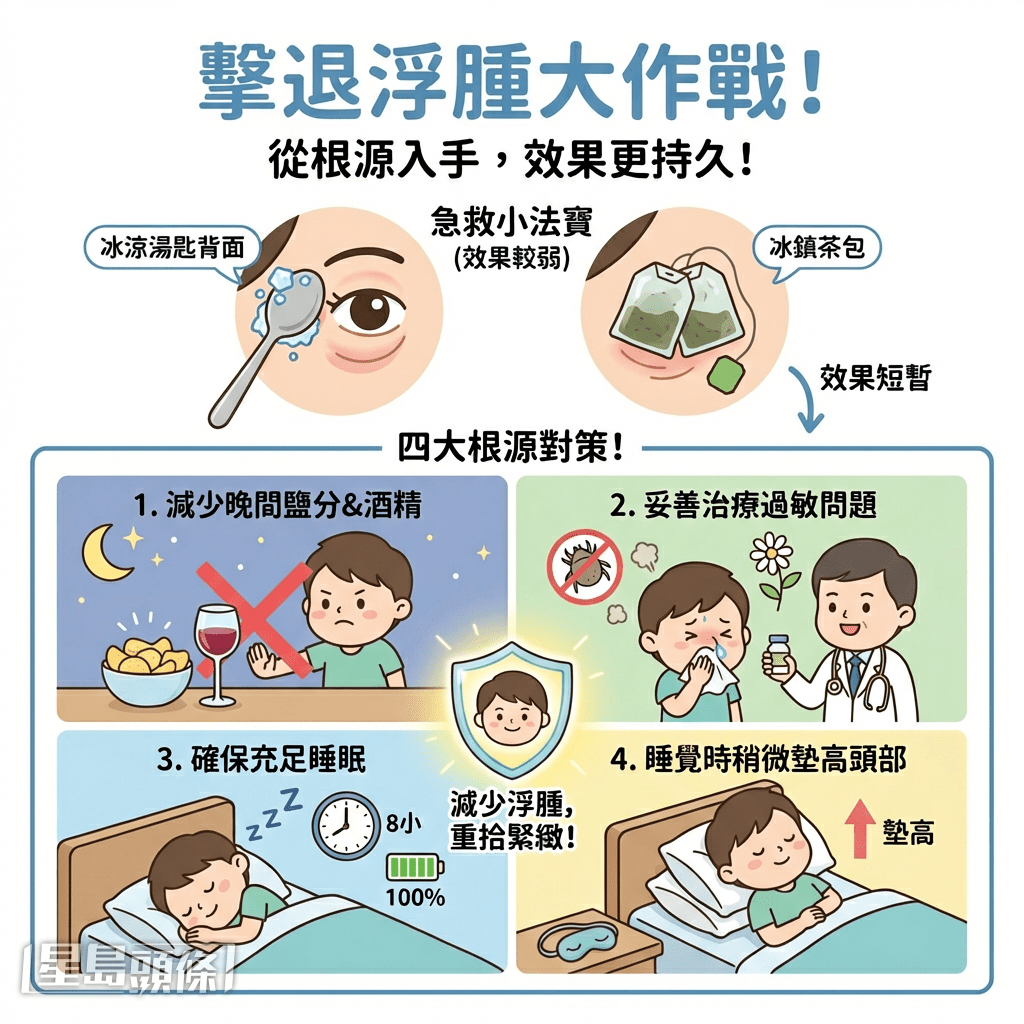 從根源入手、減少浮腫 從根源入手、減少浮腫