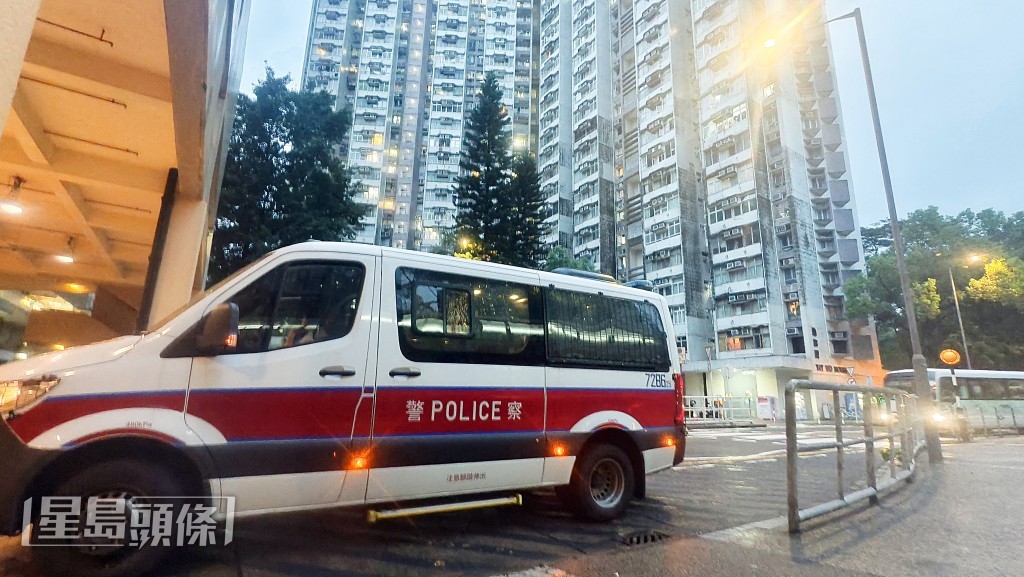 警方在場調查。徐裕民攝