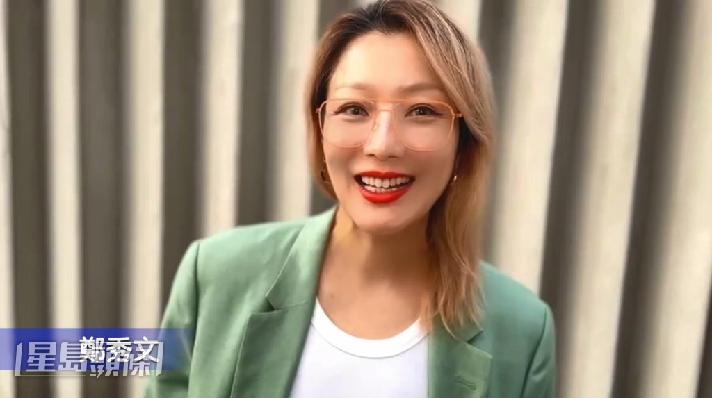 好友鄭秀文拍片為他打氣。 好友鄭秀文拍片為他打氣。
