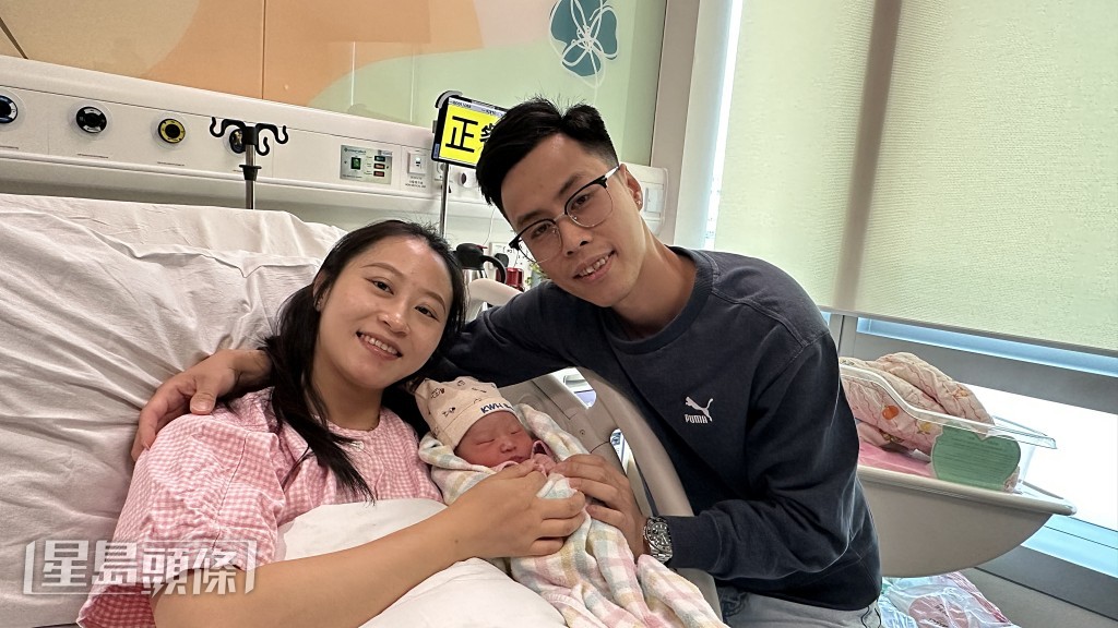 男B是胡氏夫婦第三胎。劉漢權攝