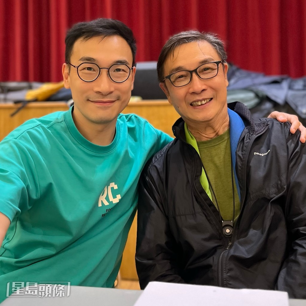 泰臣更自爆想邀對方出山任劇組旁白。 泰臣更自爆想邀對方出山任劇組旁白。