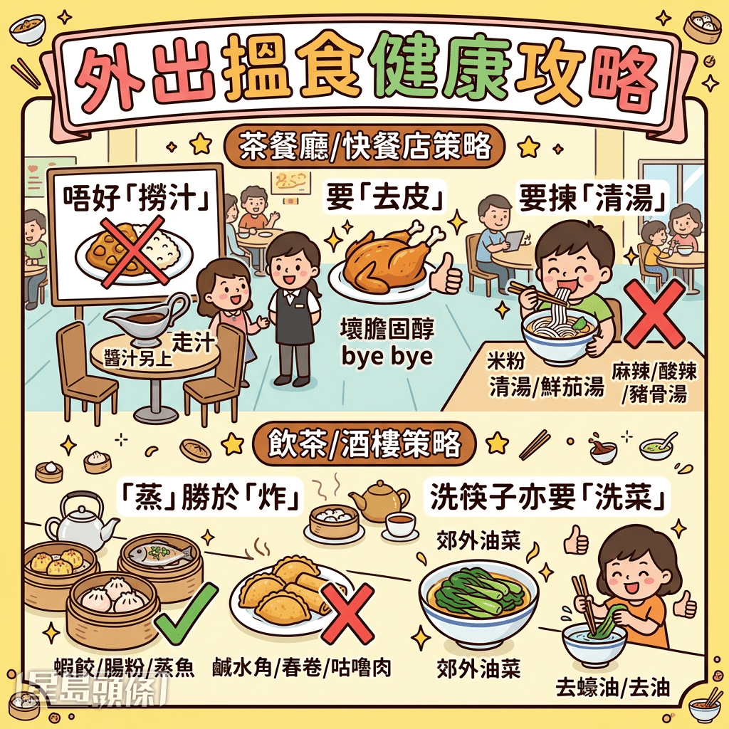 外出搵食「避彈衣」：點樣揀先唔傷血管？