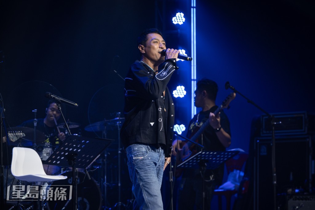 他希望Ben未來在音樂和演藝路上愈來愈好。