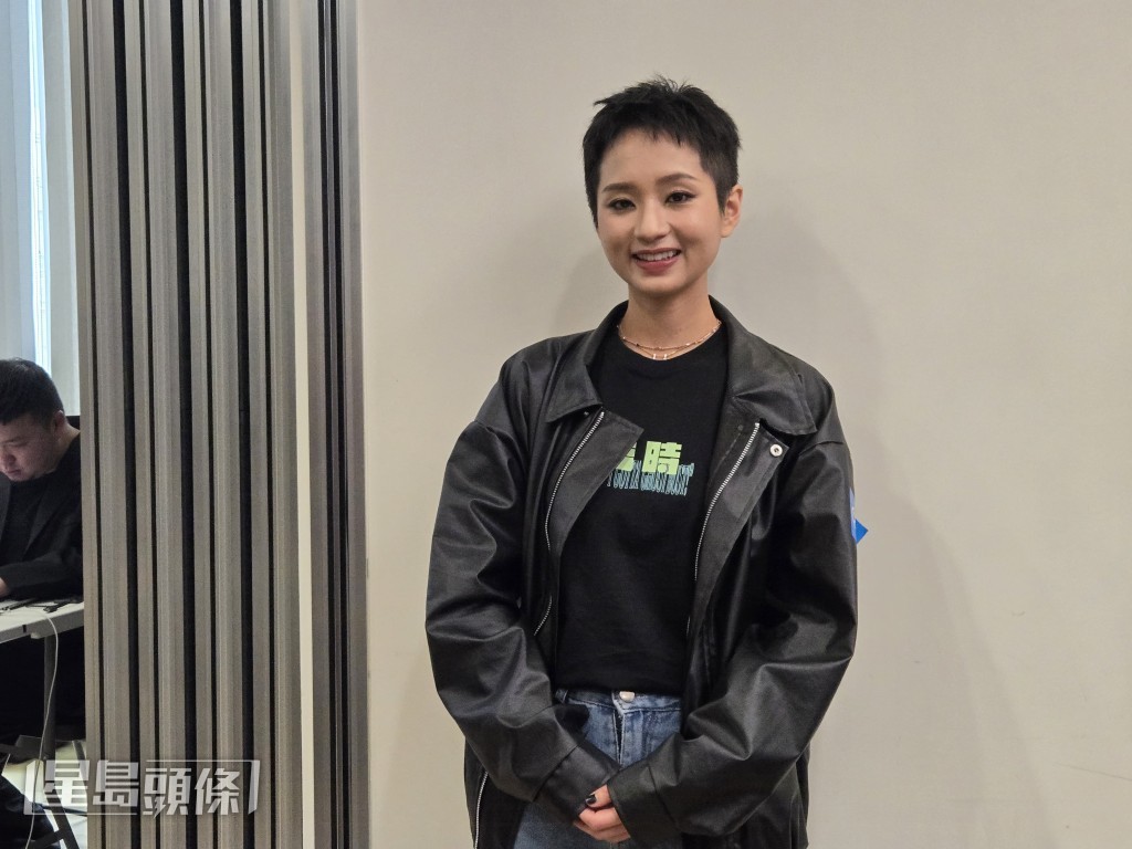 好戲之人梁雍婷今次在劇中演惡鬼。 好戲之人梁雍婷今次在劇中演惡鬼。