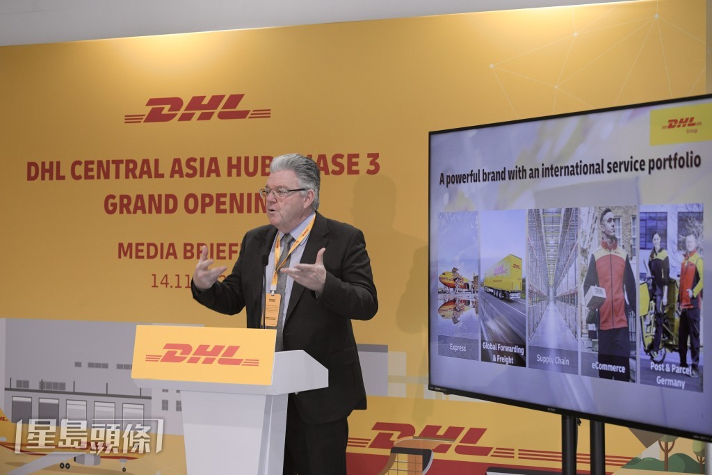 DHL行政总裁John Pearson。陈浩元摄