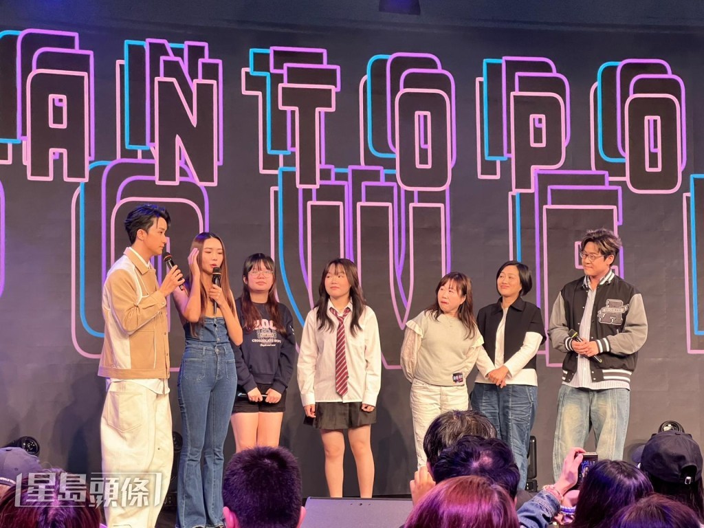  羅啟豪（Ramon)、戴祖儀（Joey)今日（28日）現身香港電台為節目《港樂。講樂》進行錄影。