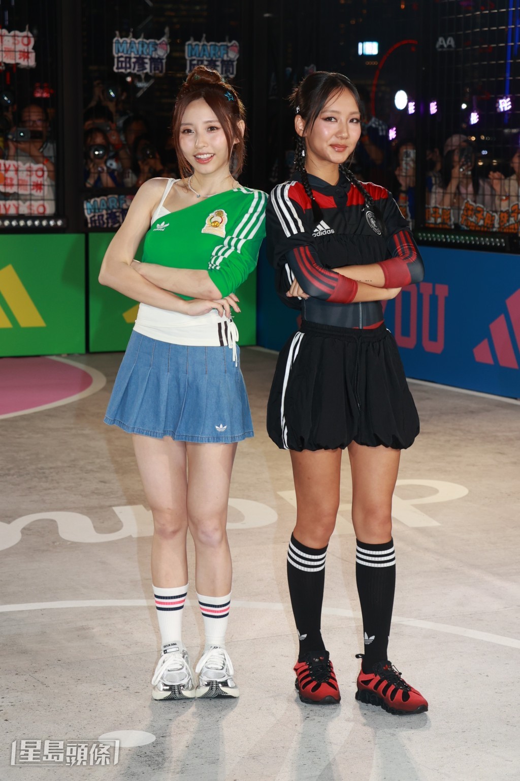 Ivy So、Marf一同出席活動。 Ivy So、Marf一同出席活動。