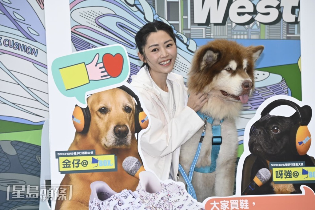 提到她雅与老公早前现身大埔支援灾民，卫诗雅指这不值一提，因现在也有很多人在帮忙。