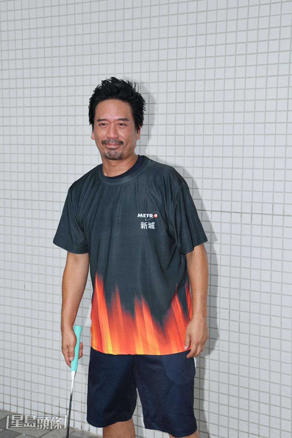 打了羽毛球多年的Eric Kwok透露,多年前為追求初戀女朋友而學打羽毛球。 打了羽毛球多年的Eric Kwok透露,多年前為追求初戀女朋友而學打羽毛球。