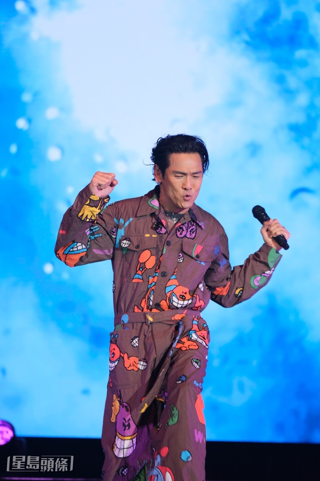 杜德偉對每次演出都非常認真。