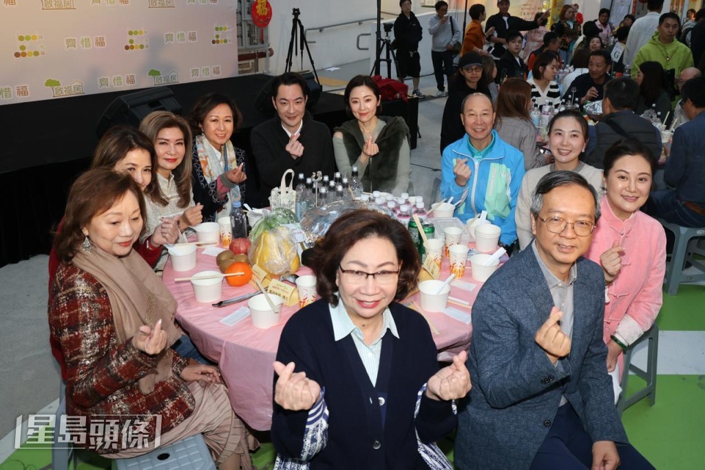 張玉珊指未婚夫是首次參加盆菜宴，自己做善事他也會支持。