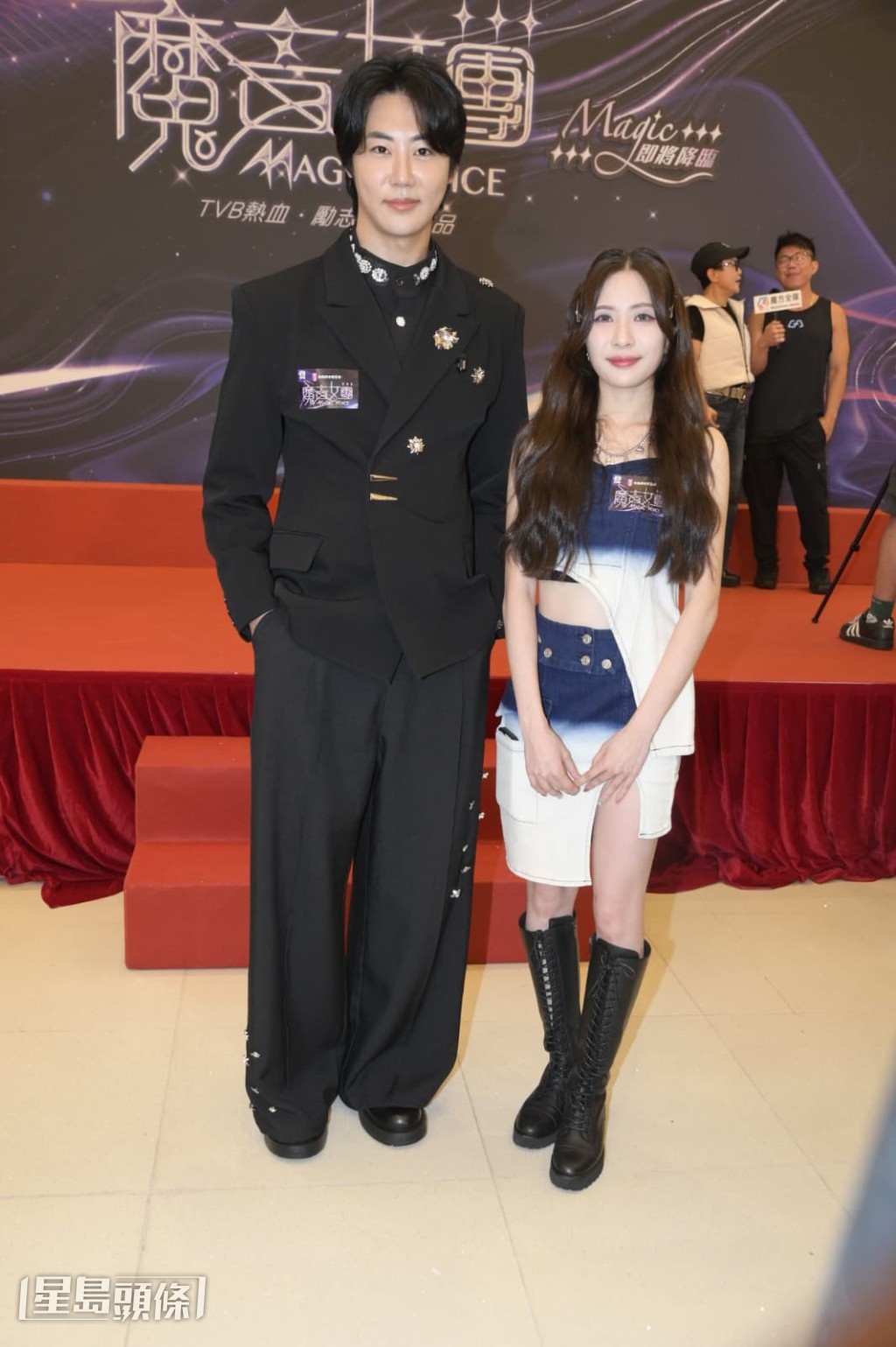 YS韓國偶像學院社長Yong Heo大讚宋宛穎、鄧凱文表現好好。