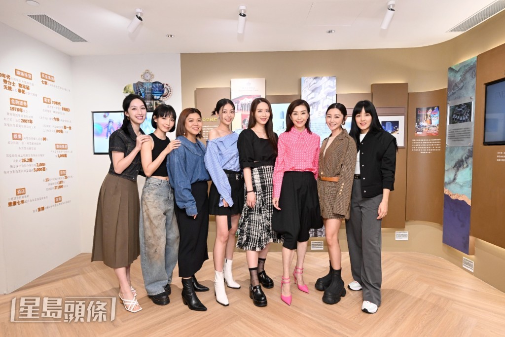衛詩雅、海兒、鄧小巧、艾妮及伍詠薇都認為即將開賣的豪宅是筍盤。