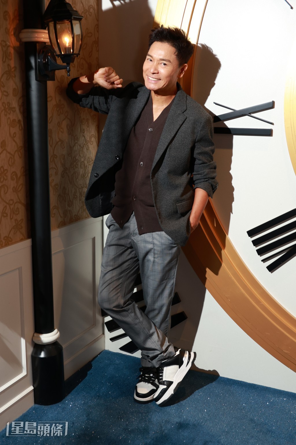 身經百戰的安仔首次主演家族內鬥劇，也笑言感到有點壓力。