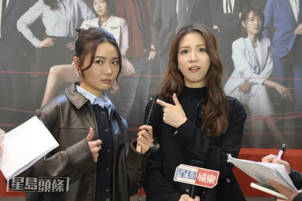 陳曉華大讚戴祖儀是一位好朋友，充滿正能量。