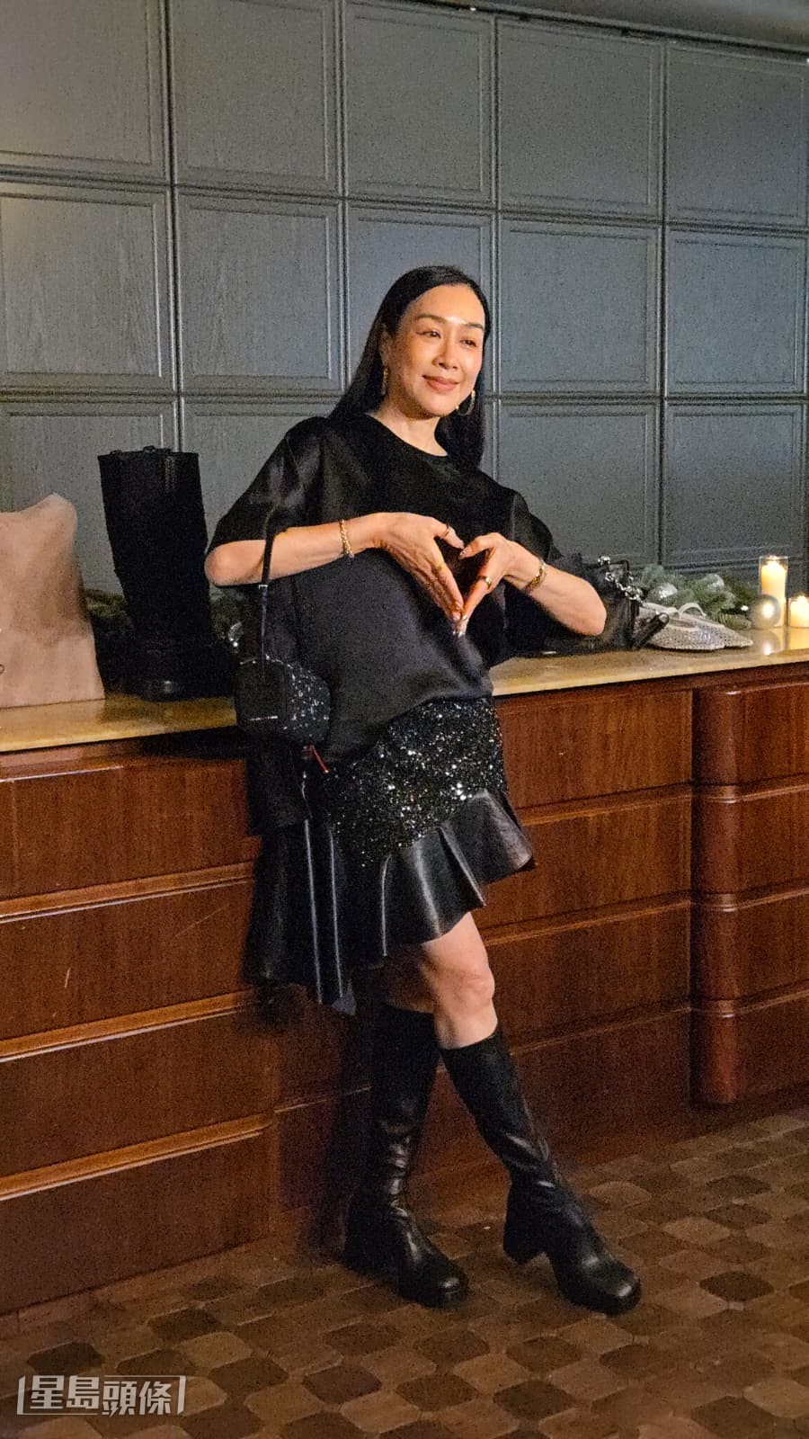 鍾麗緹笑說，同張家輝再拍笑片有得諗。