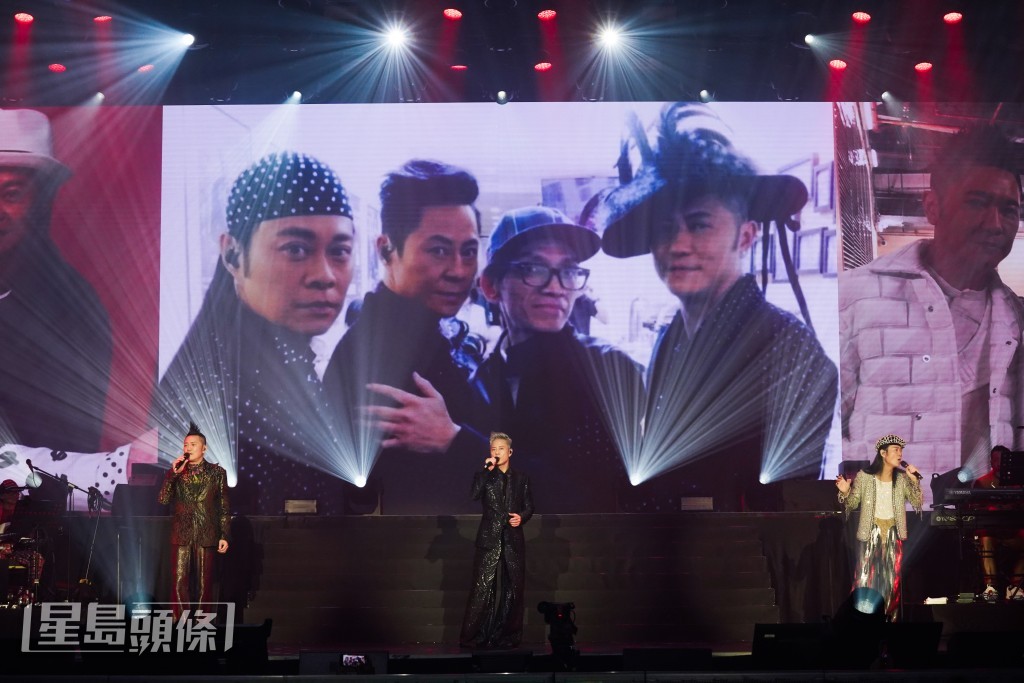 草蜢特別獻唱《You’ve Got a Friend》，悼念已故戰友髮型師Jacky Ma。