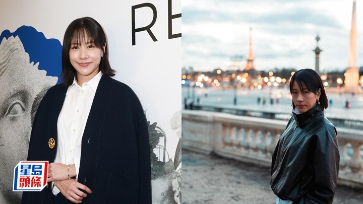 林嘉欣做足14年「法國五月」大使 近距離獨賞蒙羅麗莎珍品驚見眼眉上有裂紋 董事會何超瓊臨時缺席。