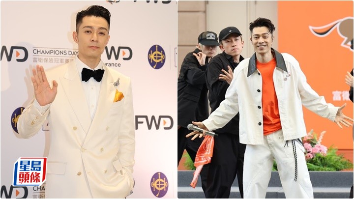 周柏豪相隔14年再現身馬場 自嘲以前「嫩口」現在變得成熟  曾遇狂迷考慮戴假髮出街？