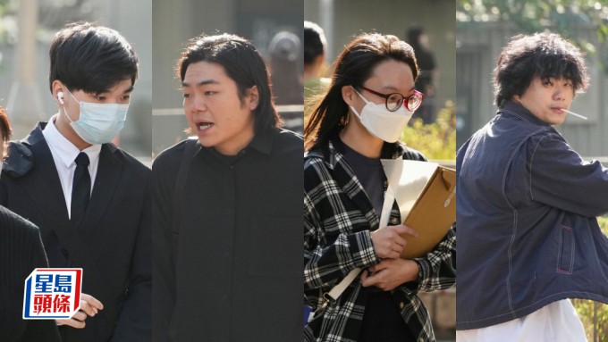 由左至右:高敬希、何兆川,許巧靜,及陳思晨。資料圖片