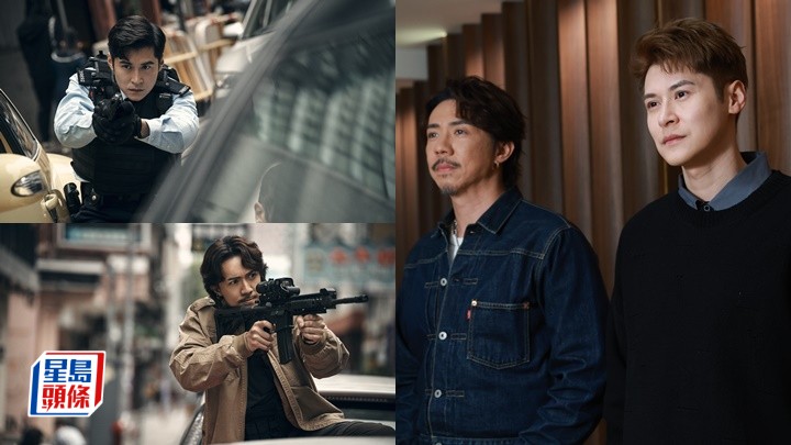 陳家樂親自上陣跳橋腳仔軟  張繼聰錫身拍動作場面  《衝鋒：火拼》中對立戲外雙贏｜專訪