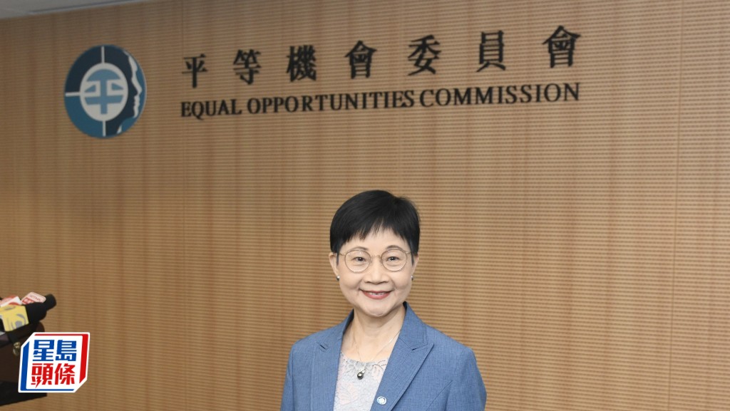 平機會新任主席林美秀認為社會氣氛良好,族內歧視暫無需立法。何君健攝
