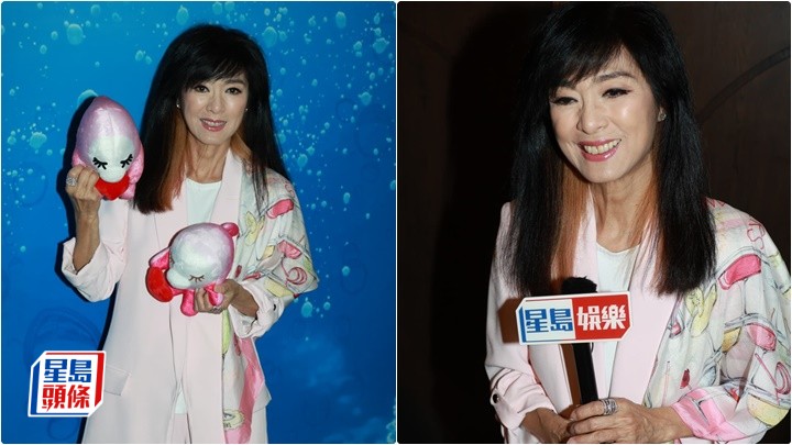 米雪為登台工作忙於練歌  否認轉型做歌手 會買飛支持英皇25周年演唱會