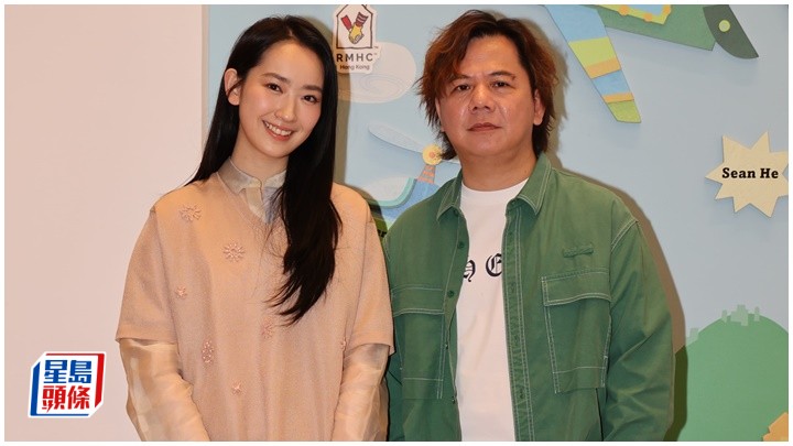 伍sir指首次正式跟林愷鈴合作。