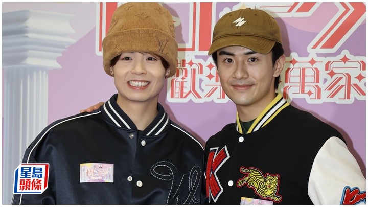  冼靖峰、涂毓麟今日（7日）為《博愛歡樂傳萬家》綵排。