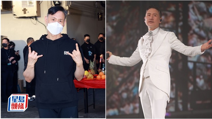 張學友唔在乎打破譚詠麟紅館場次紀錄 自爆緊張大師做騷從來唔輕鬆 。