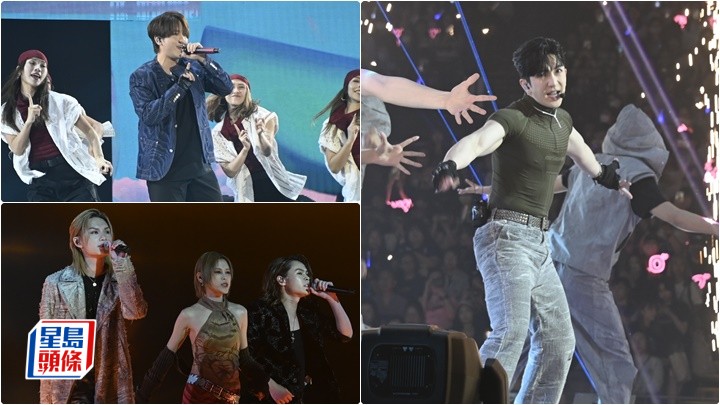 KKBOX 香港風雲榜| 姜濤打頭陣跳唱興奮講「Long time no see!」 Tiger、陳蕾、Jeremy Rock爆合唱《吃腐肉的鷹》 Anson Lo壓軸登場除外套惹全場尖叫