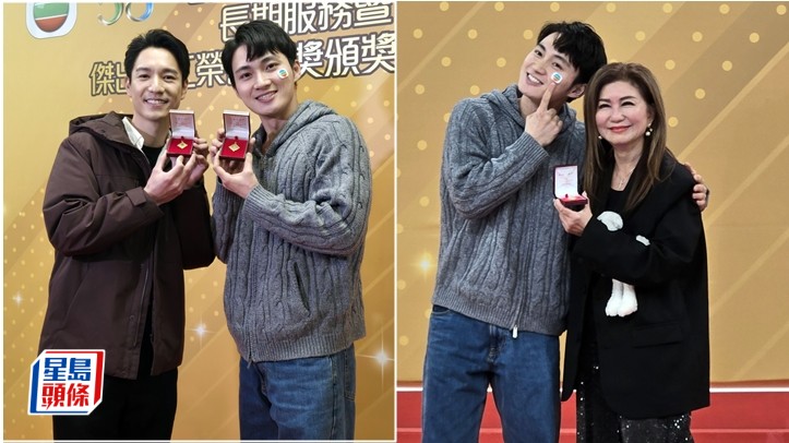 周嘉洛慨歎同期僅剩三人 吳偉豪專注事業隨緣而行。