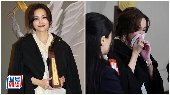 叱咤2025丨謝安琪無法跟方大同分享得獎歌感觸落淚  出院即針灸望上台唱歌爭氣  照顧母親因宏福苑火災情緒受困
