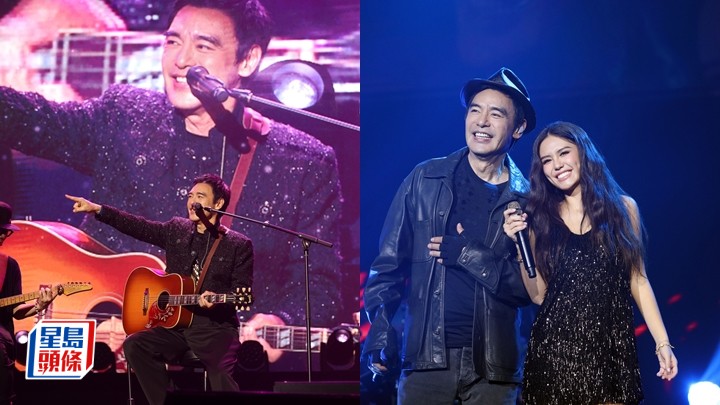 鍾鎮濤三父女雲頂開唱 阿B演繹黎彼得名曲懷緬一代鬼馬詞人 鍾懿獻唱單曲向張國榮致敬。