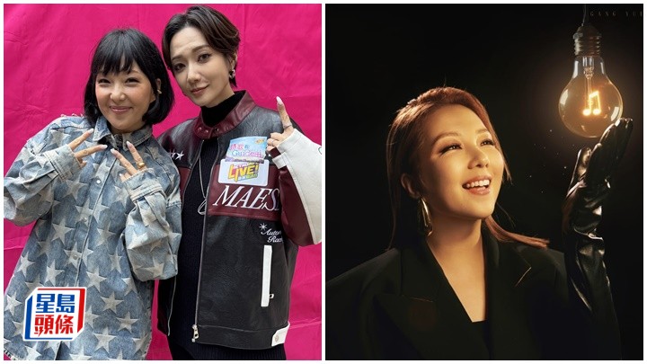 王君馨與衛詩表示很感恩有這樣的詩歌頒獎禮。