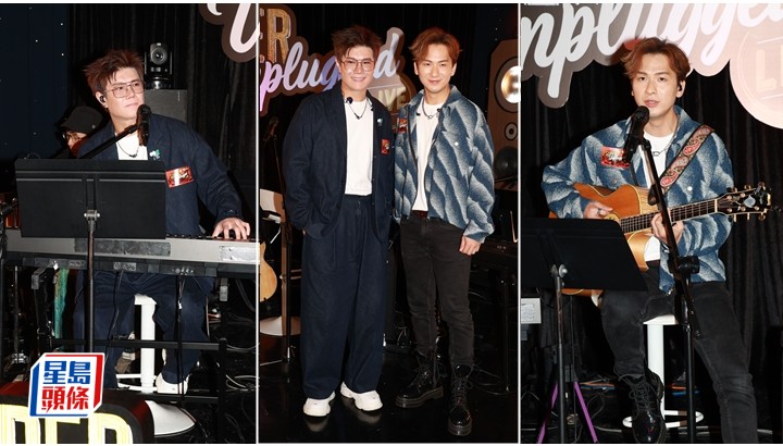 周吉佩張與辰「良辰吉日」再合體 網上直播音樂會互唱對方金曲 張與辰爆兩人有「搣倒刺」怪癖。