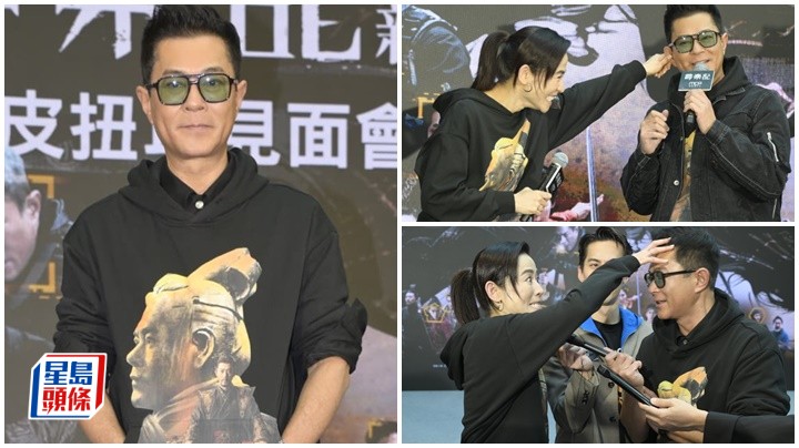 尋秦記丨古天樂透露票房好考慮拍續集  被宣萱扭耳按頭搶答古媽問題   要求以後一齊做訪問