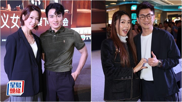 正義女神丨周嘉洛劇中狂鬧人致腰骨痛自嘲係報應  蔣祖曼發現佘詩曼私下好玩得 馬貫東被六頁紙對白考起  