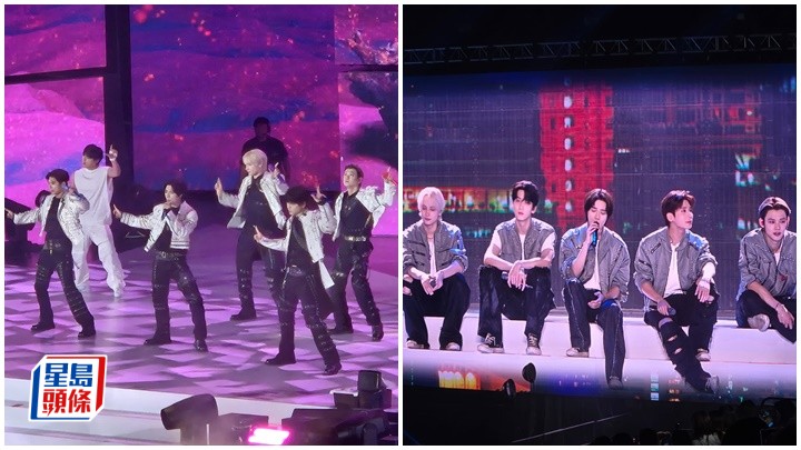 TXT后悔太迟来港开骚  大赞夜景靓唱歌特别投入  唱《她来听我的演唱会》跟歌迷约下次再聚