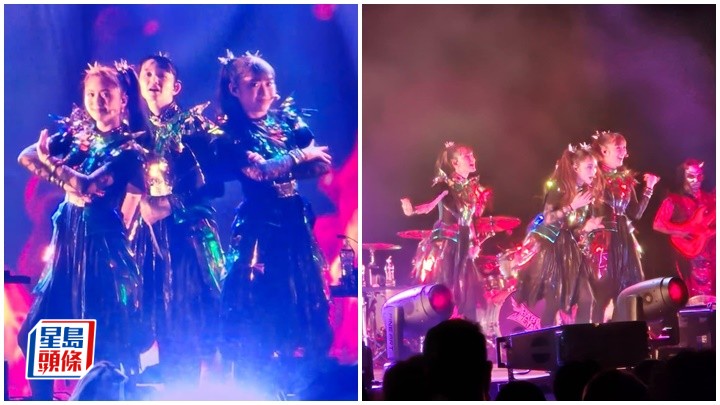 日本女子組BABYMETAL昨晚(30日)在亞博舉行《BABYMETAL 2025世界巡迴演唱會香港站》
